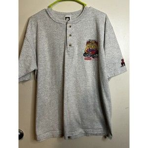 2001 NSRA National Street Rod Association 27th Annual Button Up Tee Men’s LARGE